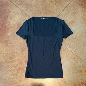 Abercrombie & Fitch Navy Short Sleeve Top
